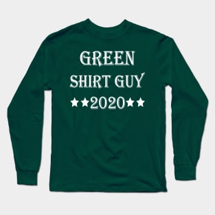 Green shirt guy Long Sleeve T-Shirt